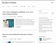 Tablet Screenshot of etudes-et-biais.com